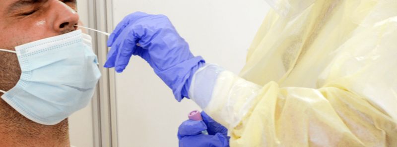 Imagen de archivo de una prueba de cribado PCR / TA